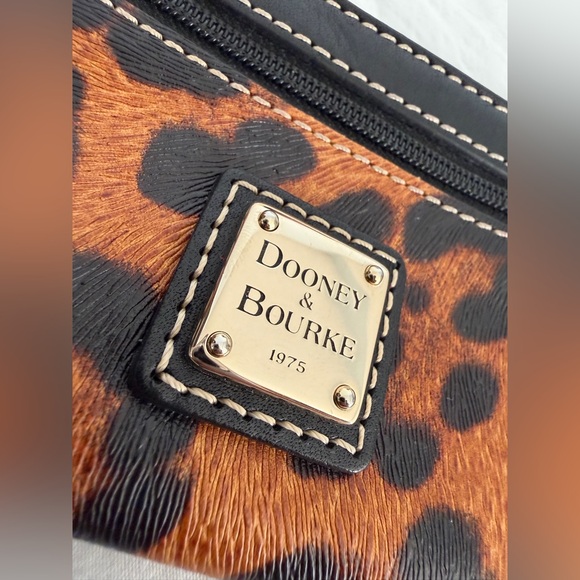 👑✅PRICE FIRM✅ Dooney & Bourke Leopard Print Keychain Wallet Pouch. Super Rare!🔥 - Picture 3 of 16